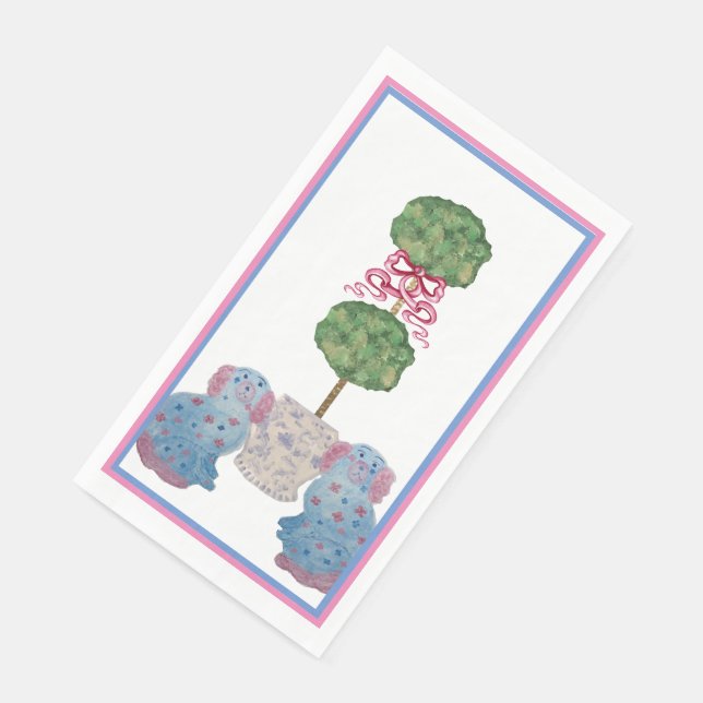 Servilleta De Papel Staffordshire Dogs Chinoiserie Ginger Jar Jars Nap (Esquina)