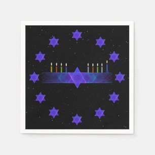 Servilleta De Papel Star Bar Menorah