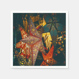 Servilleta De Papel Star Lanterns