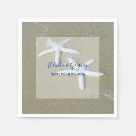 Servilleta De Papel Starfish Beach Wedding
