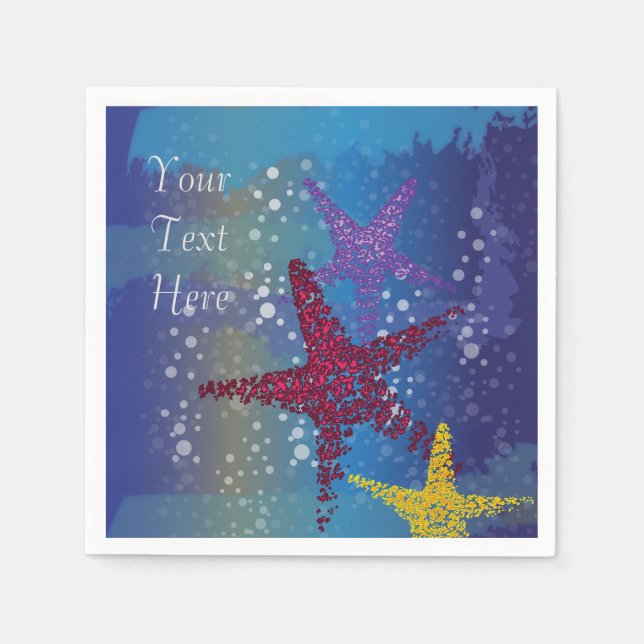 Servilleta De Papel Starfish Seastar (Anverso)