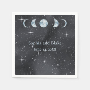 Servilleta De Papel Starry Night Celestial Boda