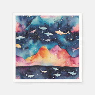 Servilleta De Papel Starry Seascape