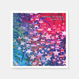 Servilleta De Papel STARS NAVIDADES | Resumen | Papel PERSONALIZADO fe