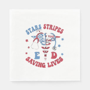 Servilleta De Papel Stars Stripes E D Salvando vidas