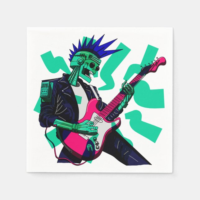 Servilleta De Papel Stay Electric (Anverso)