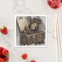 Steampunk Time Machine - Vintage Treasure Chest
