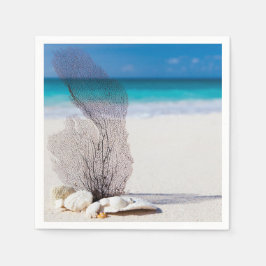 Servilleta De Papel Still Life Beach