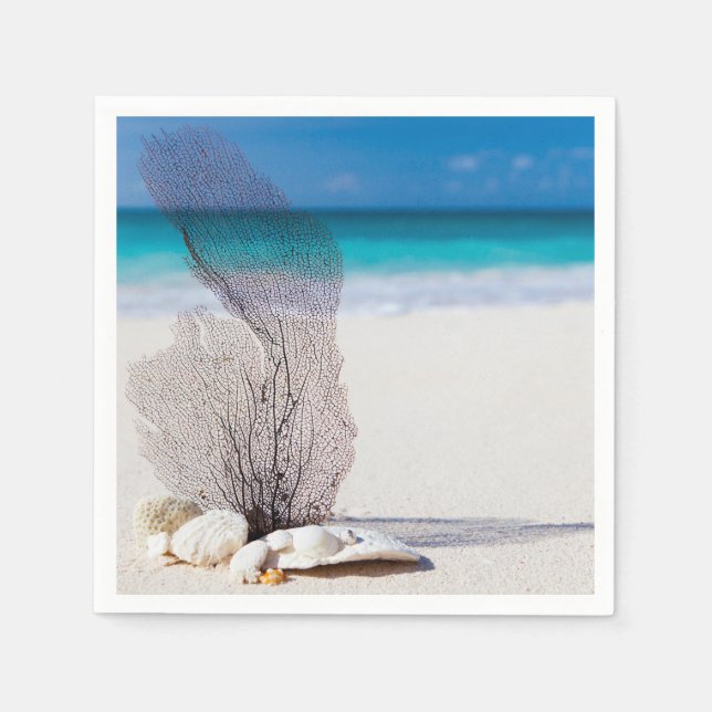 Servilleta De Papel Still Life Beach (Anverso)