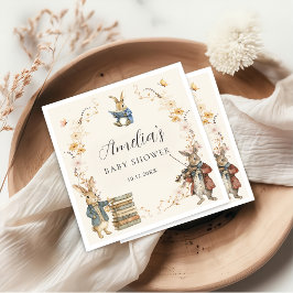 Servilleta De Papel Storybook New Chapter Baby Shower Paper Napkin