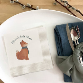 Servilleta De Papel Storybook Woodland Friends Fox Baby Shower
