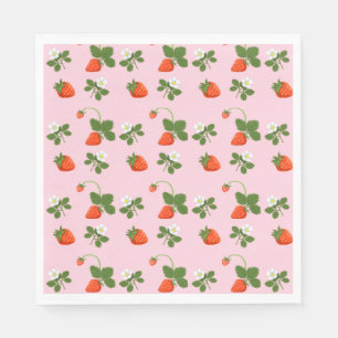 Servilleta De Papel Strawberries