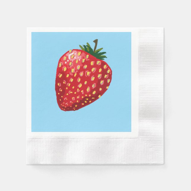 Servilleta De Papel Strawberry (Anverso)