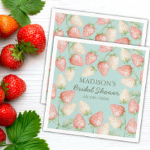 Strawberry Mint Green Garden Bridal Shower