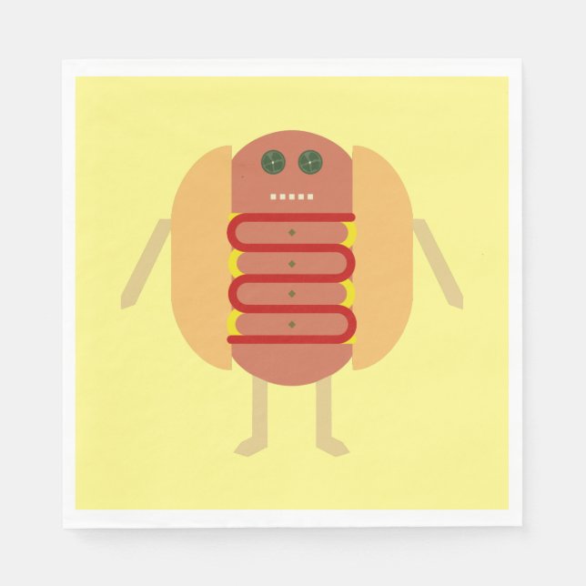 Servilleta De Papel Stubby Lil Weenie (Anverso)
