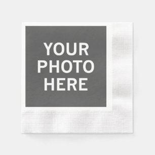 Servilleta De Papel Su foto aquí
