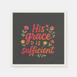 Servilleta De Papel Su gracia es suficiente
