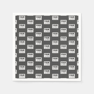 Servilleta De Papel Su imagen diseño o logotipo empresarial en mosaico