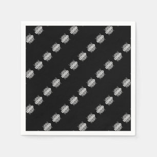 Servilleta De Papel Su logotipo, diseño o foto en mosaico diagonalment
