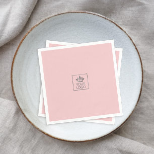 Servilleta De Papel Su logotipo en cualquier fondo de color