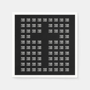 Servilleta De Papel Su logotipo o imagen subida   Patrón cruzado