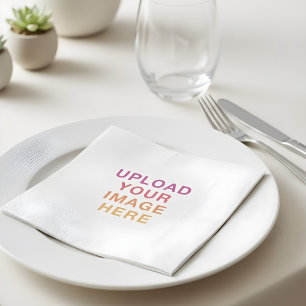 Servilleta De Papel Su negocio de imagen con logotipo