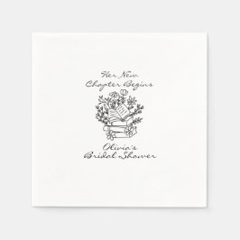 Servilleta De Papel Su Nuevo Capítulo Comienza Libro temático Despedid