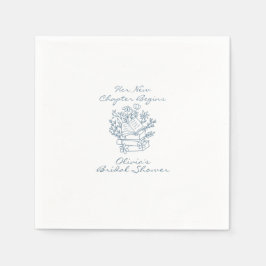 Servilleta De Papel Su Nuevo Capítulo Comienza Libro temático Despedid