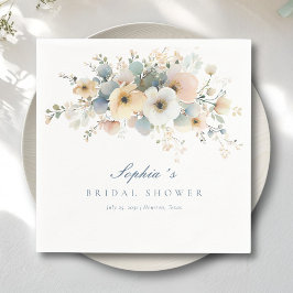 Servilleta De Papel Suave florecer elegante ducha de novia
