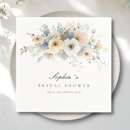 Servilleta De Papel Suave florecimiento Elegante ducha de novia