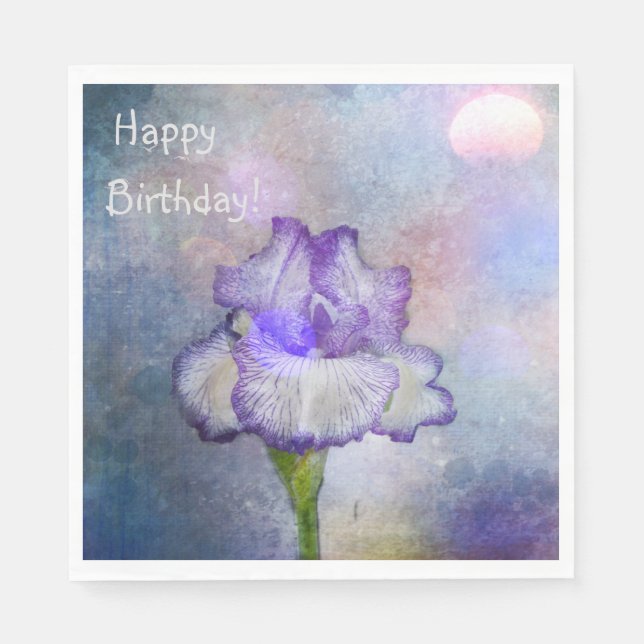 Servilleta De Papel Suave y Bonito Iris (Anverso)