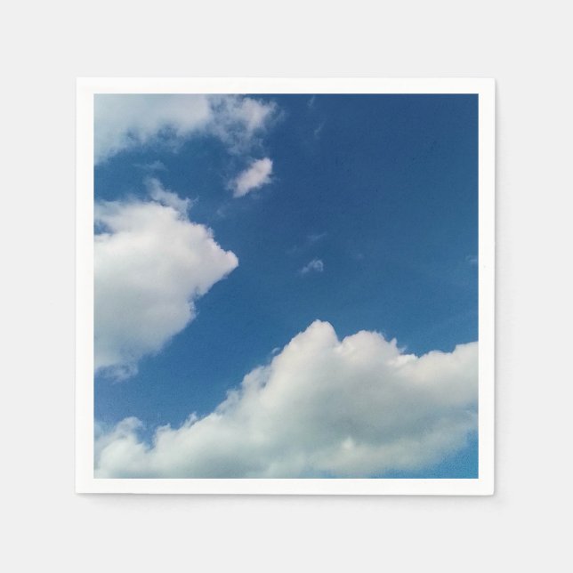 Servilleta De Papel Suavidad de las nubes (Anverso)