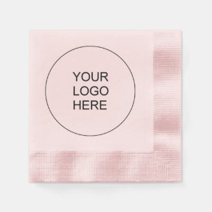 Servilleta De Papel Subir texto del logotipo de la empresa Propio Cóct