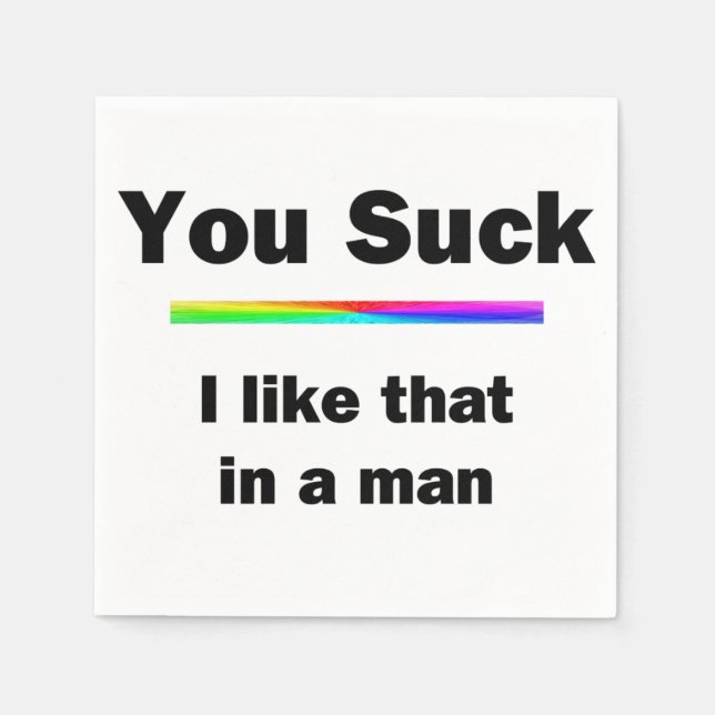 Servilleta De Papel Suck (Anverso)