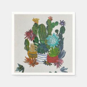 Servilleta De Papel Suculentos en pantalla