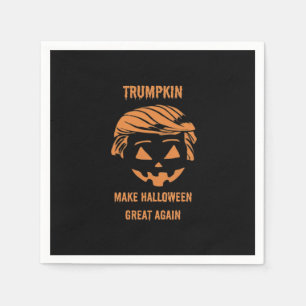 Servilleta De Papel Sudadera, Trumpkin, Halloween Merch Classic