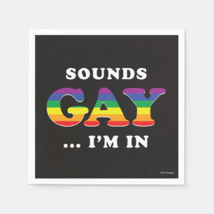 Servilleta De Papel Suena Gay... Estoy adentro