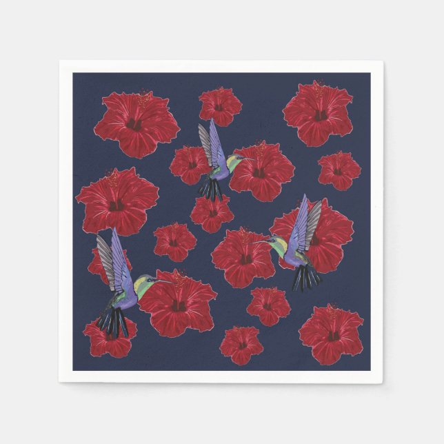 Servilleta De Papel Sueño de Hummingbirds (Anverso)