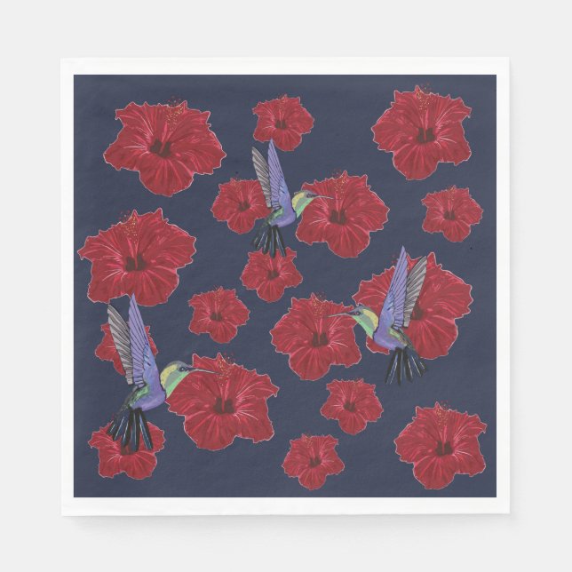 Servilleta De Papel Sueño de Hummingbirds (Anverso)