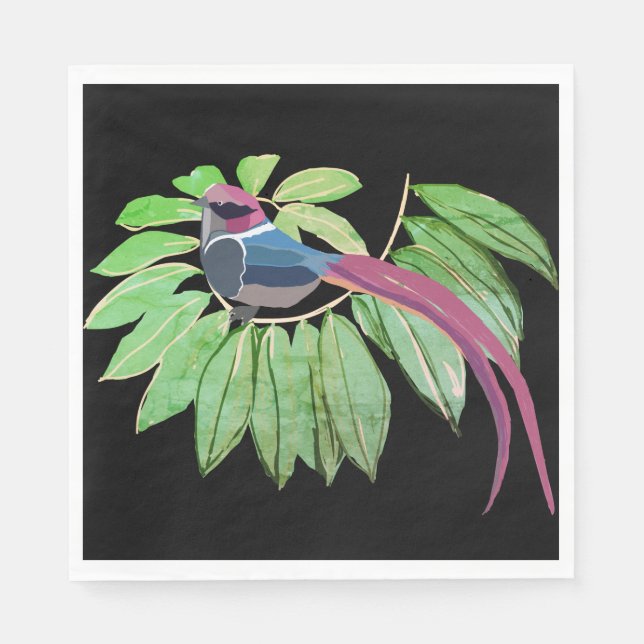 Servilleta De Papel Sueño de pájaro (Anverso)