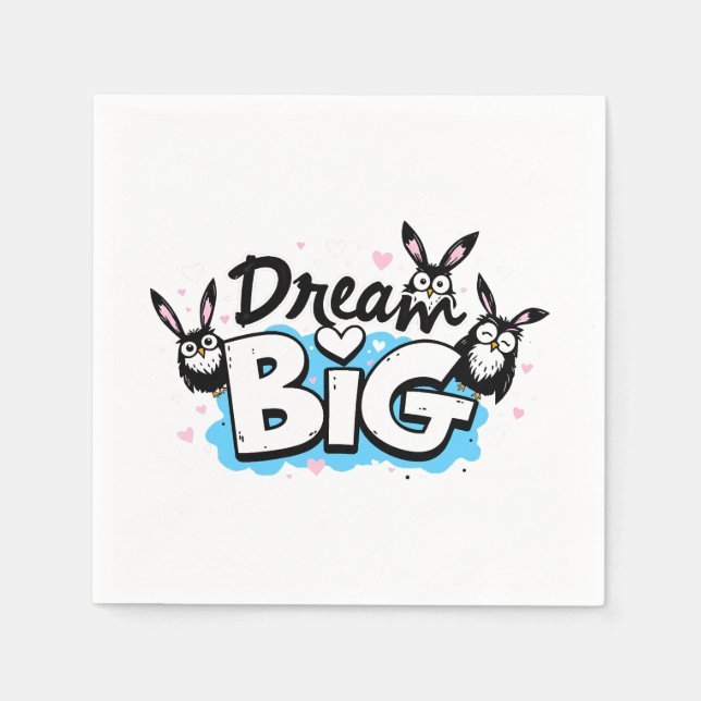 Servilleta De Papel Sueños caprichosos (Anverso)
