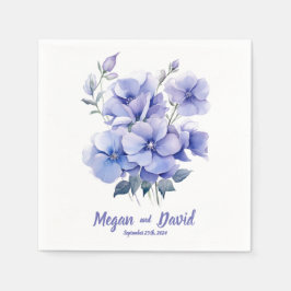 Servilleta De Papel Sueños Periwinkles 2: servilletas Bodas personaliz