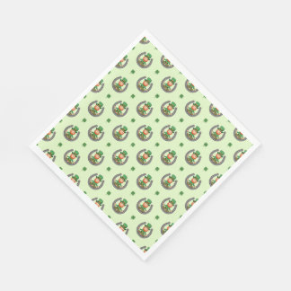Servilleta De Papel Suerte Vibraciones Verdes