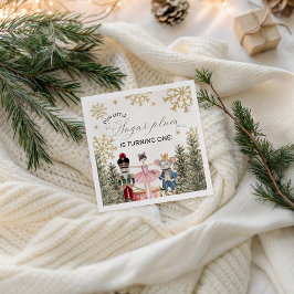 Servilleta De Papel Sugar Plum Nutcracker Party Napkin