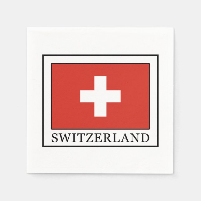 Servilleta De Papel Suiza (Anverso)