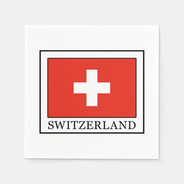 Servilleta De Papel Suiza (Anverso)