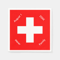 Suiza Personalizado de bandera suiza personalizada