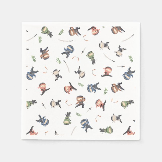 Servilleta De Papel Suministro de Fiesta de cumpleaños de niños guerre (Anverso)