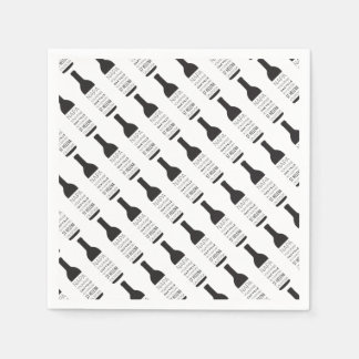 Servilleta De Papel Suministros de Fiesta de botellas de vino de Napa 