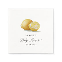 Summer Lemon Lime Citrus Baby Shower